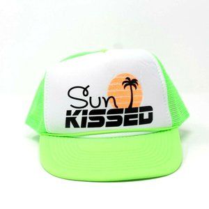 Sun Kissed/ Tree Summer Foam Trucker Hats- SNAPBACK